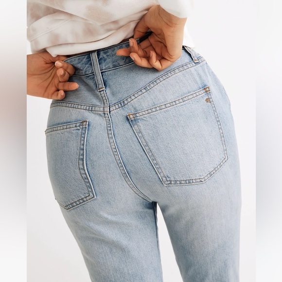 Madewell The Curvy Perfect Vintage Jean in Fitzgerald Wash 27 - Picture 3 of 15